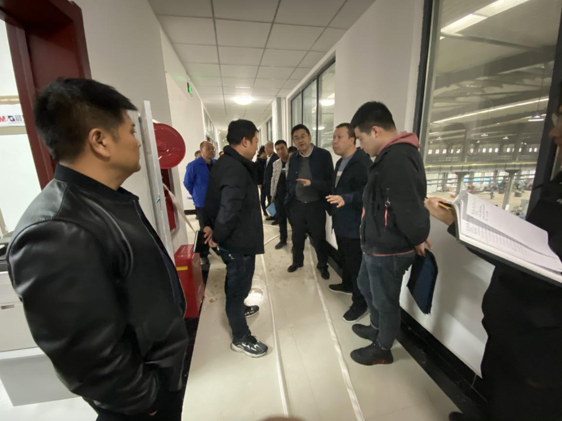泓源公司組織開(kāi)展中小企業(yè)孵化基地（一期）A1、A2廠房消防驗(yàn)收(圖1)